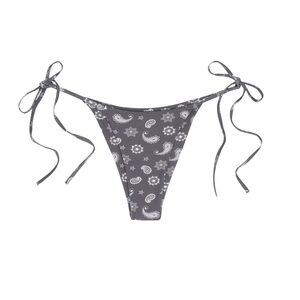 Mimithelabel THE CHARLY - CHARCOAL BANDANA bottoms